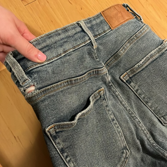 Zara | Blue/Grey Wash Jeans - Picture 4 of 4